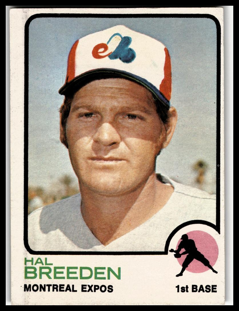 1973 Topps #173 Hal Breeden