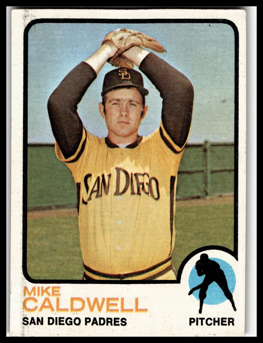1973 Topps #182 Mike Caldwell