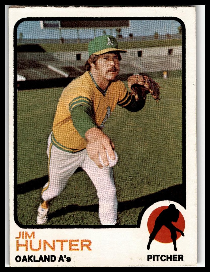 1973 Topps #235 Jim Hunter