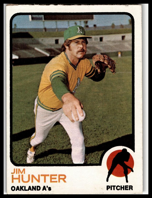 1973 Topps #235 Jim Hunter