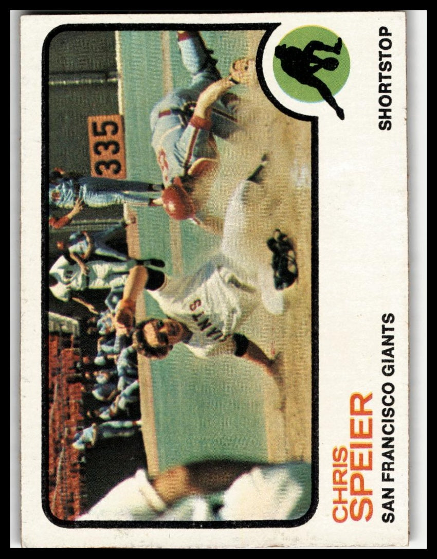 1973 Topps #273 Chris Speier