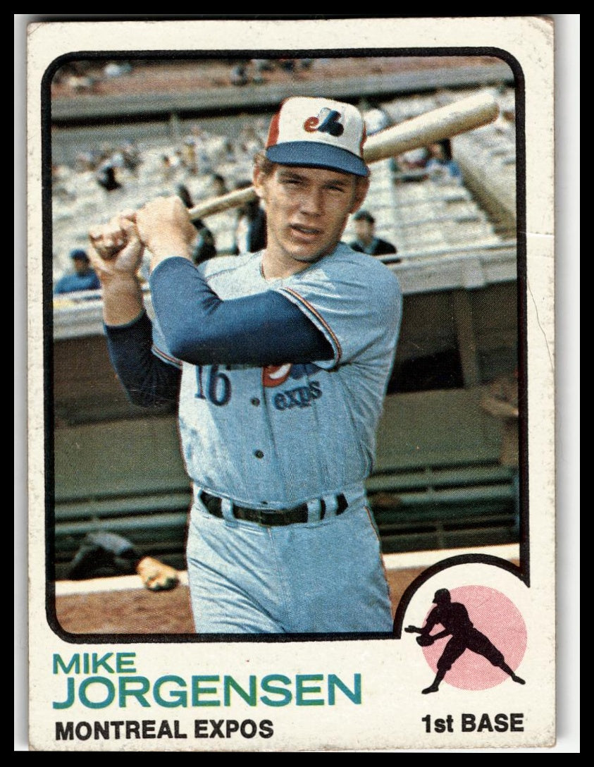 1973 Topps #281 Mike Jorgensen