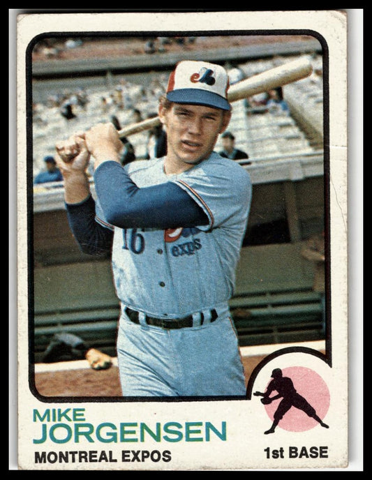 1973 Topps #281 Mike Jorgensen