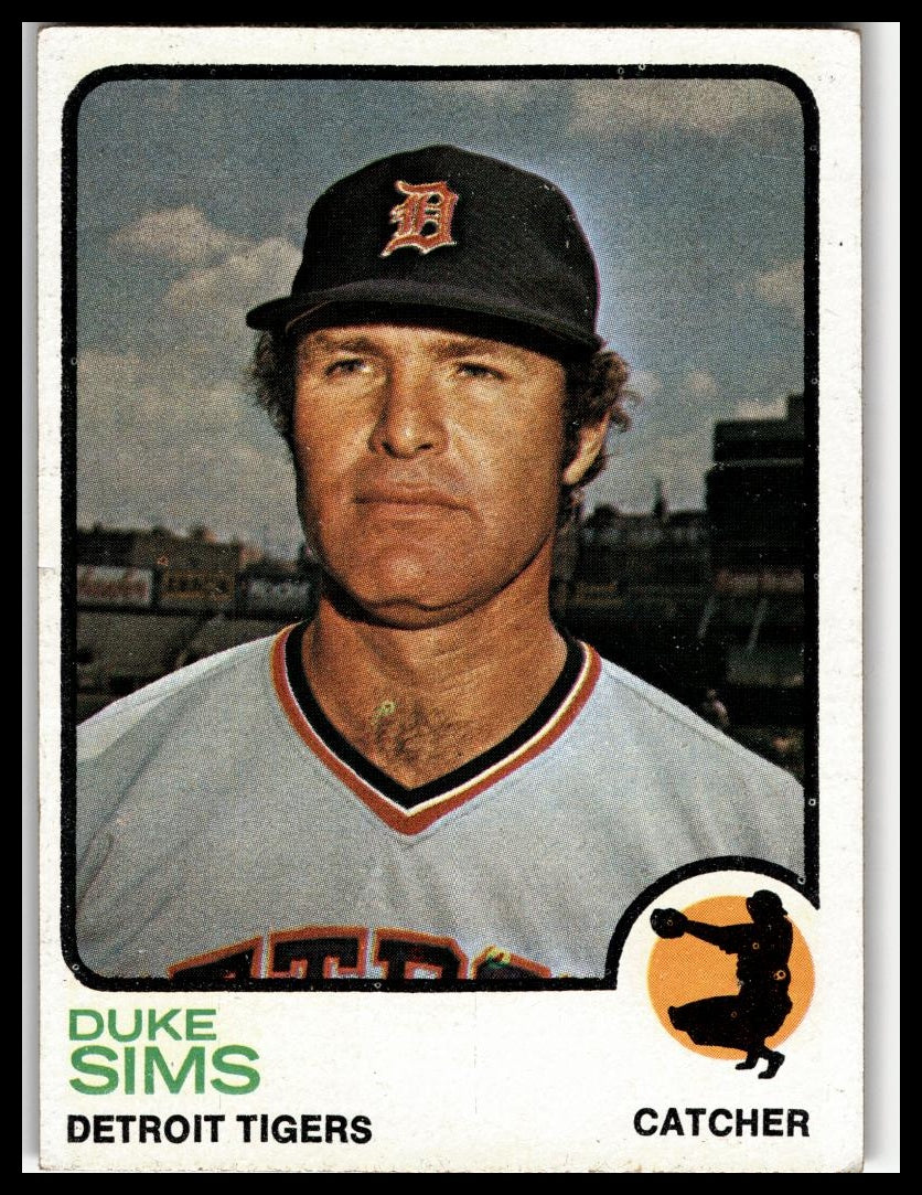 1973 Topps #304 Duke Sims