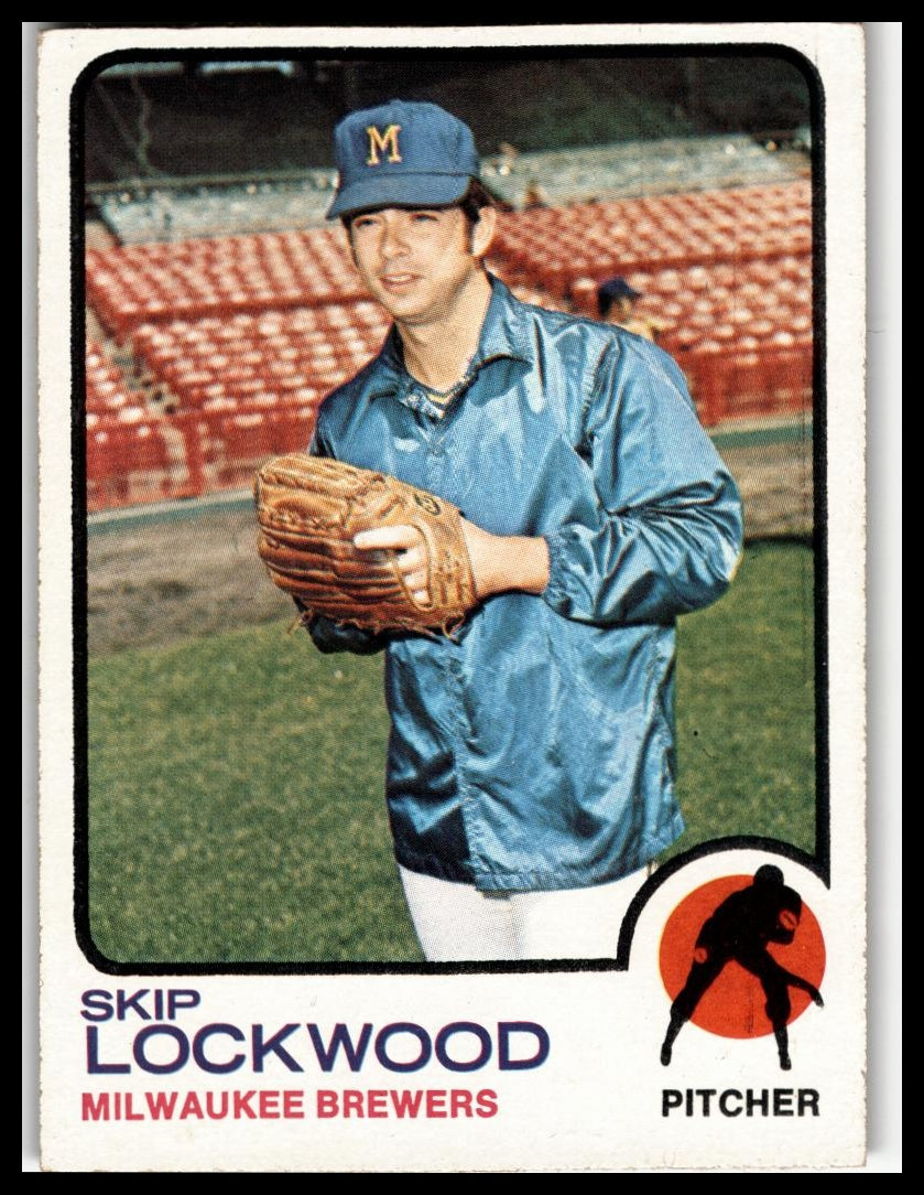1973 Topps #308 Skip Lockwood