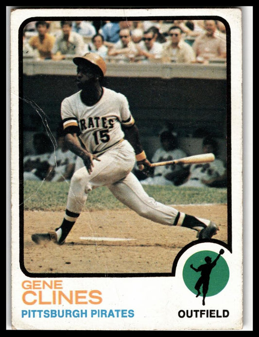 1973 Topps #333 Gene Clines