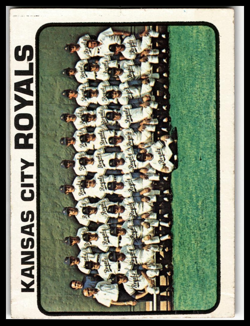 1973 Topps #347 Kansas City Royals