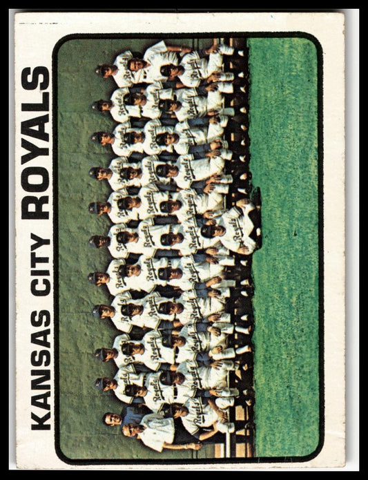 1973 Topps #347 Kansas City Royals