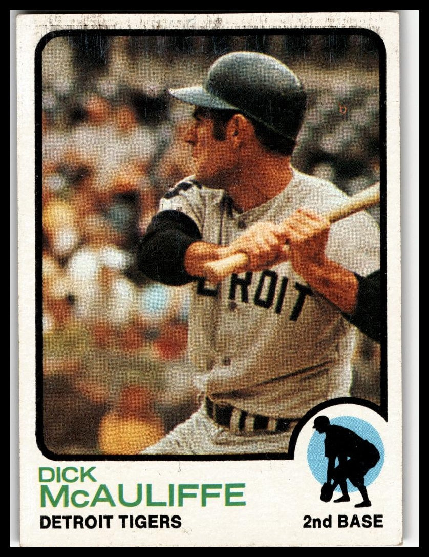 1973 Topps #349 Dick McAuliffe