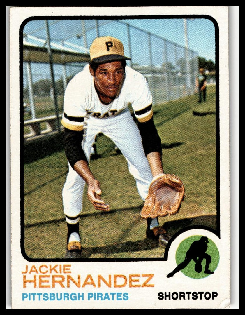 1973 Topps #363 Jackie Hernandez