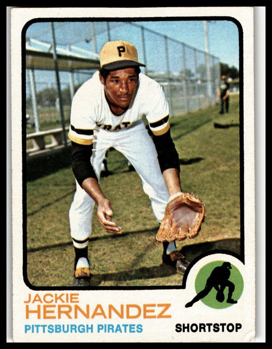 1973 Topps #363 Jackie Hernandez