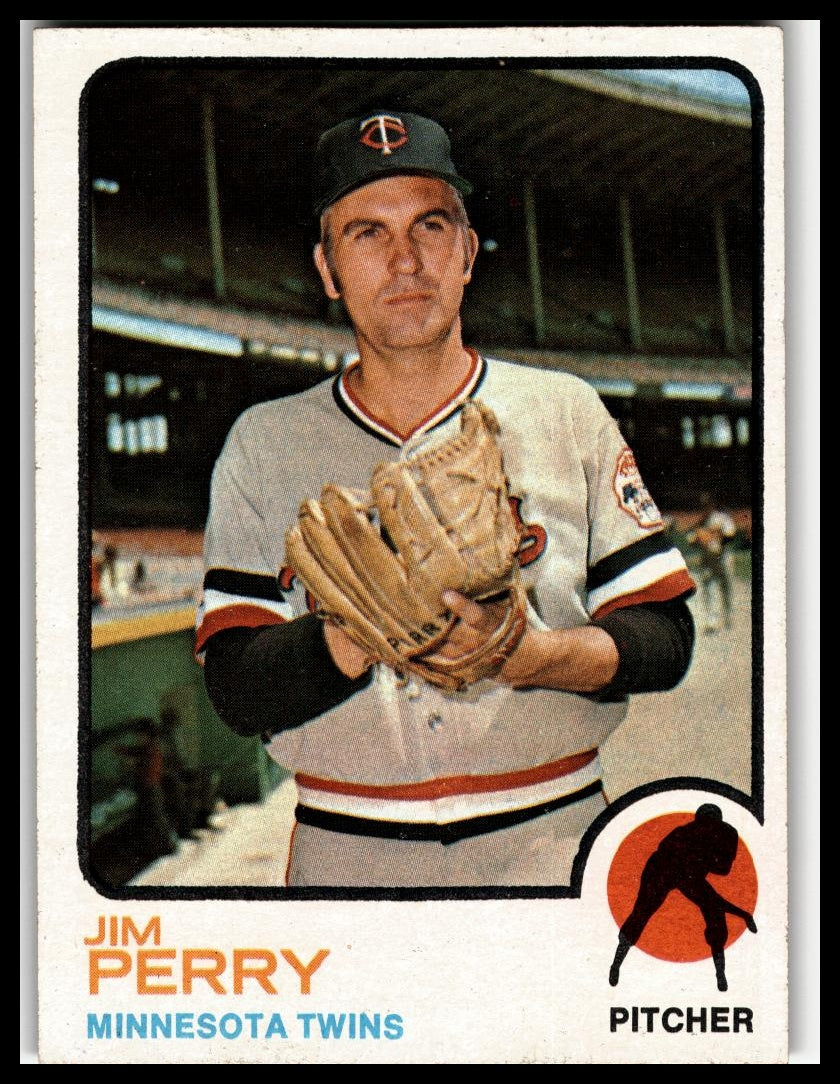 1973 Topps #385 Jim Perry