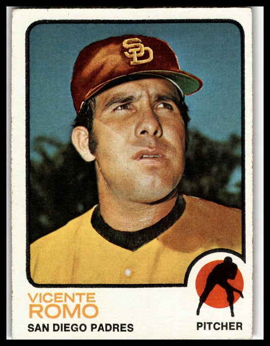 1973 Topps #381 Vicente Romo