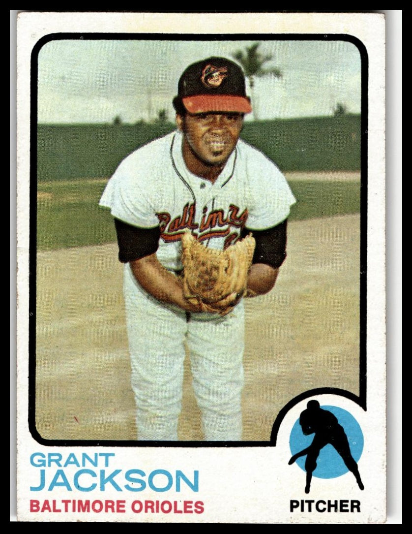 1973 Topps #396 Grant Jackson