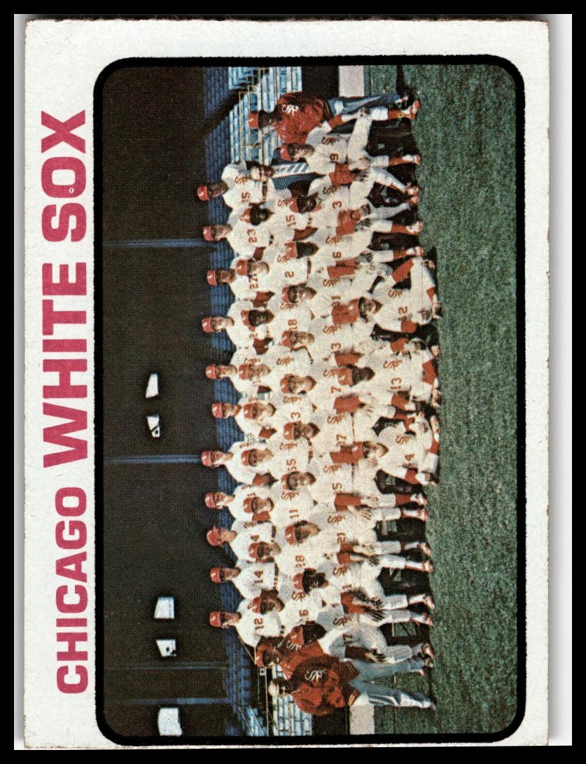 1973 Topps #481 Chicago White Sox