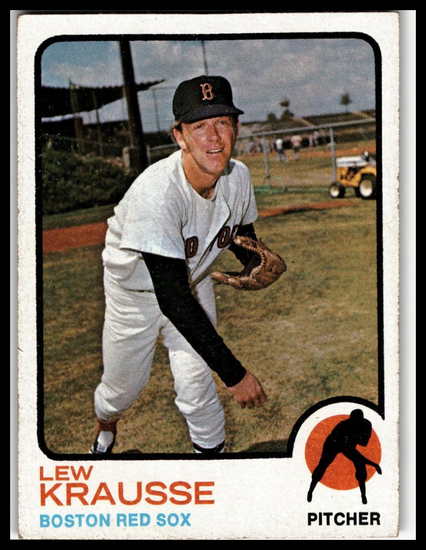 1973 Topps #566 Lew Krausse