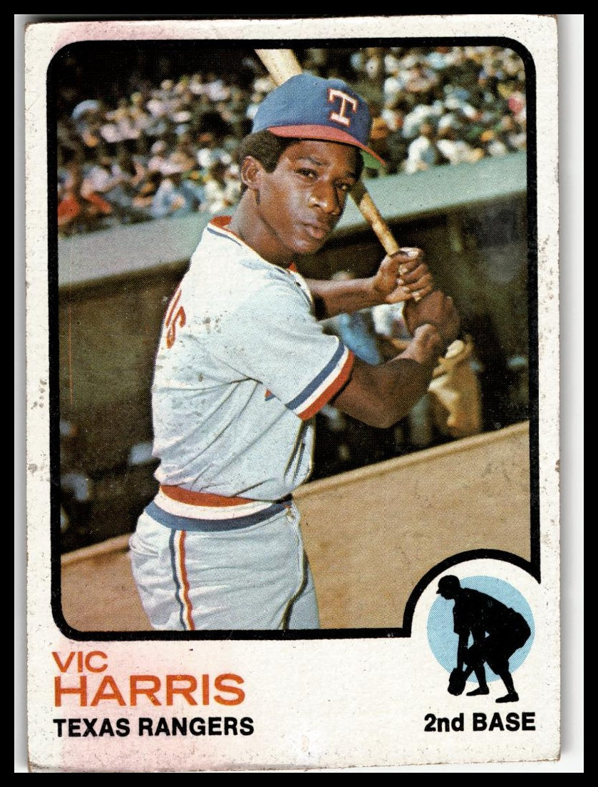 1973 Topps #594 Vic Harris