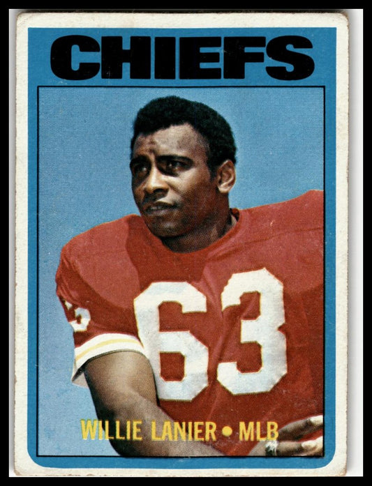1972 Topps #35 Willie Lanier