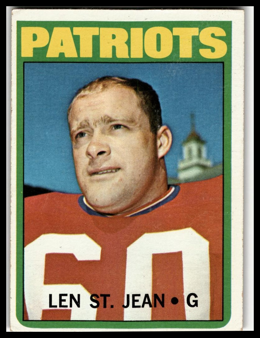 1972 Topps #23 Len St. Jean