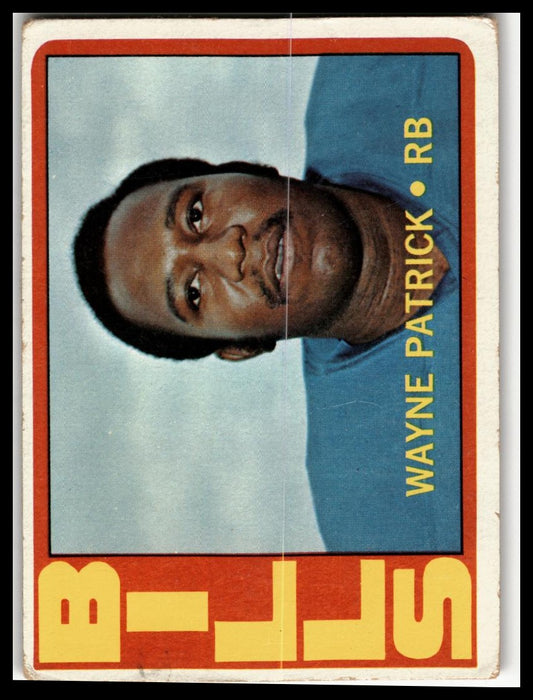 1972 Topps #57 Wayne Patrick