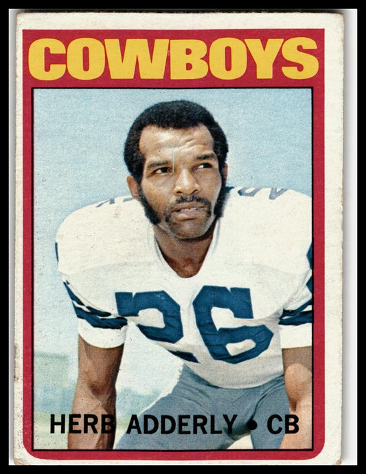 1972 Topps #66 Herb Adderley