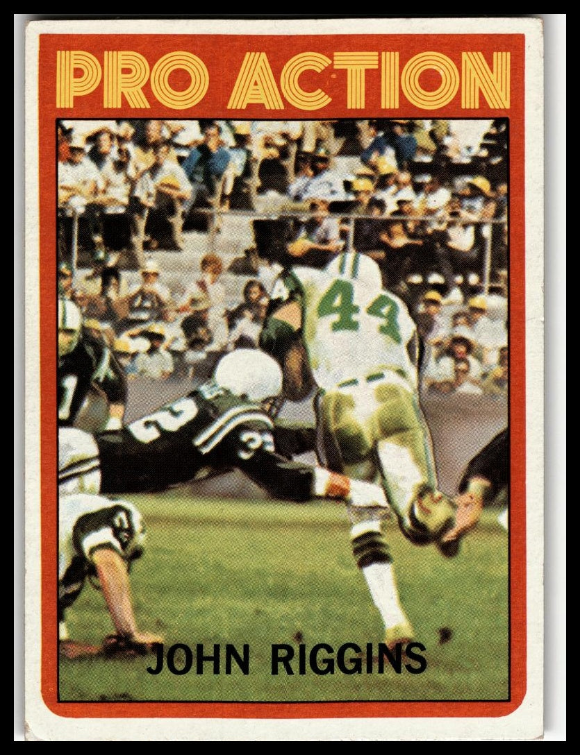 1972 Topps #126 John Riggins – Hall of Fame Sports Cards