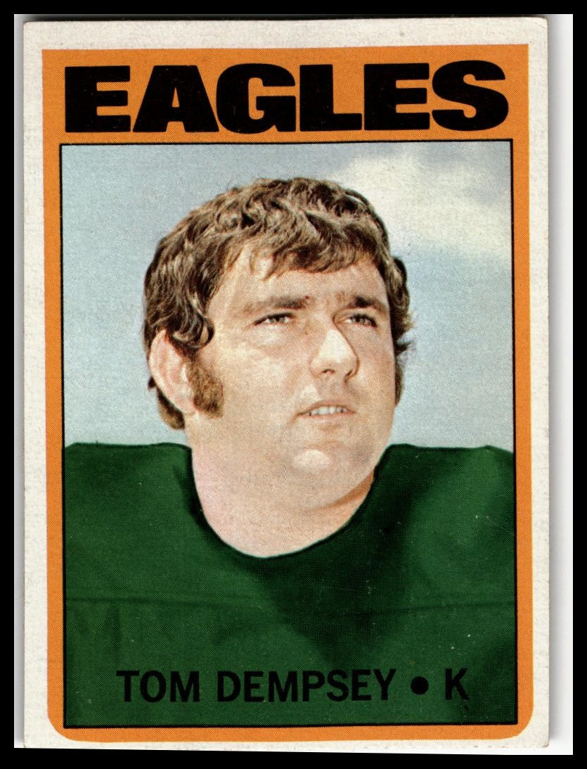 1972 Topps #175 Tom Dempsey – Hall of Fame Sports Cards