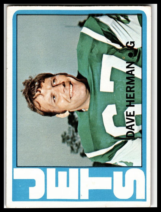 1972 Topps #182 Dave Herman