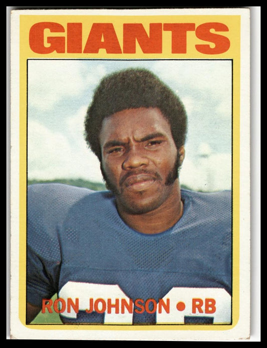 1972 Topps #207 Ron Johnson