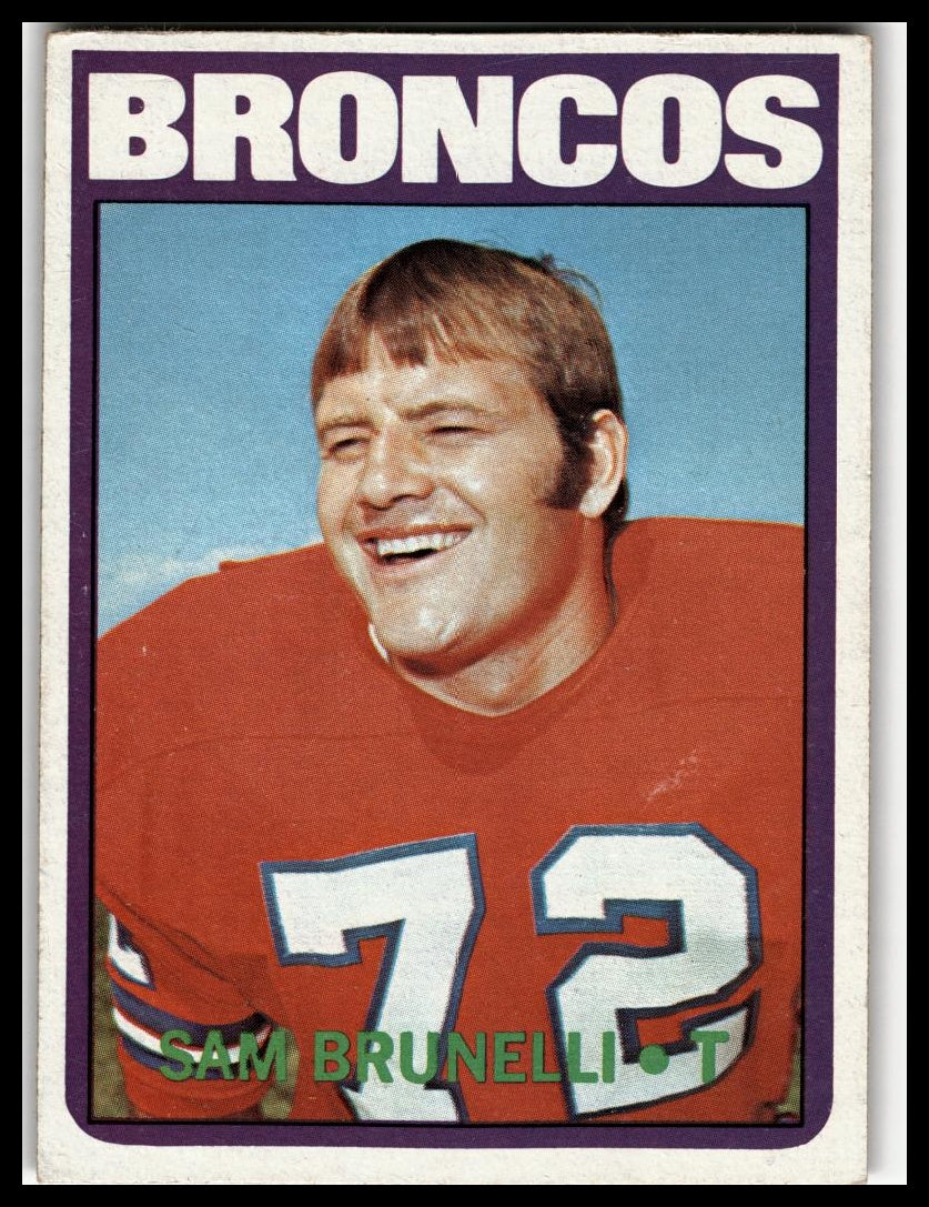 1972 Topps #208 Sam Brunelli