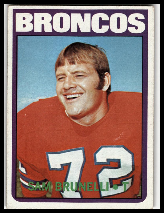 1972 Topps #208 Sam Brunelli
