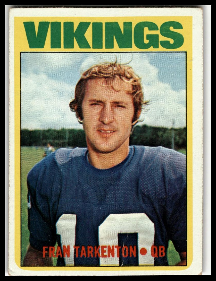 1972 Topps #225 Fran Tarkenton