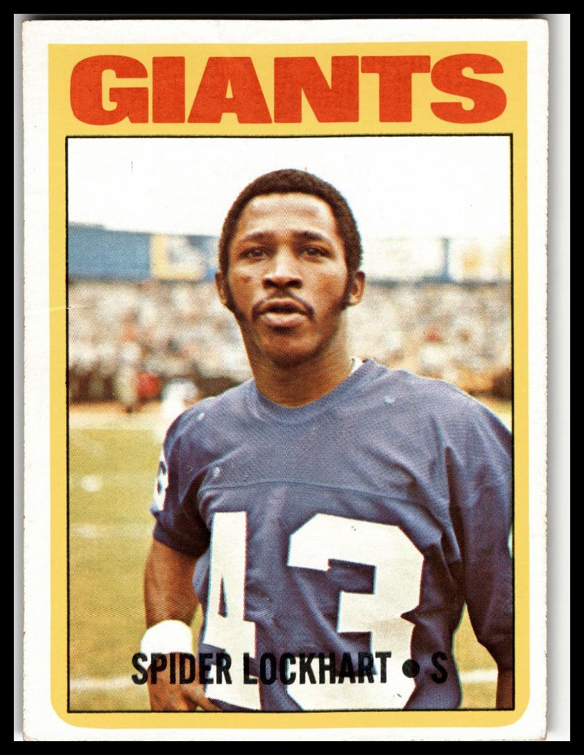 1972 Topps #233 Spider Lockhart