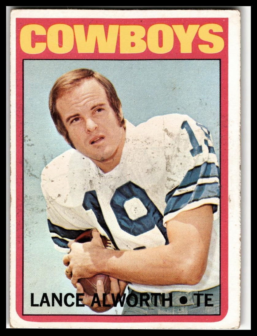 1972 Topps #248 Lance Alworth