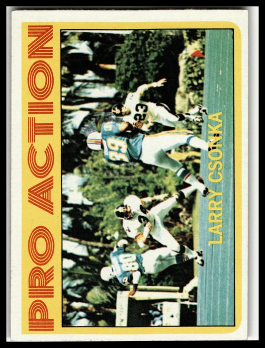 1972 Topps #259 Larry Csonka