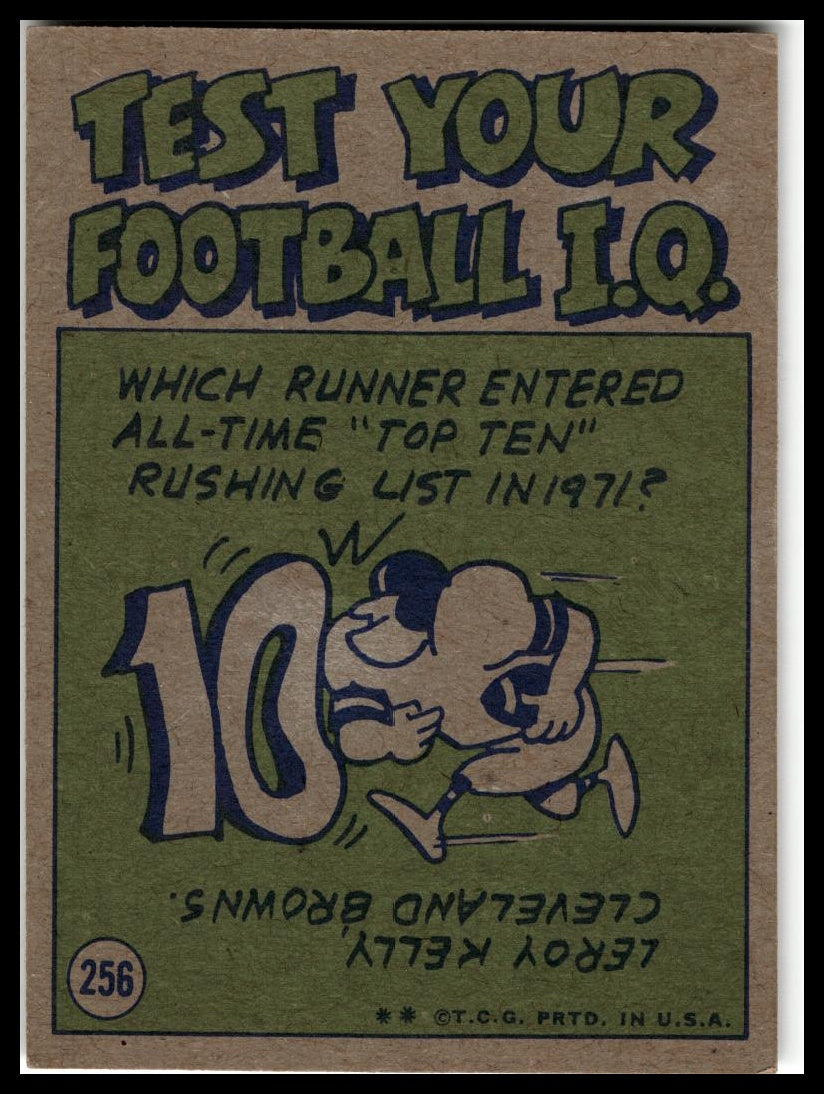 1972 Topps #256 Don Horn