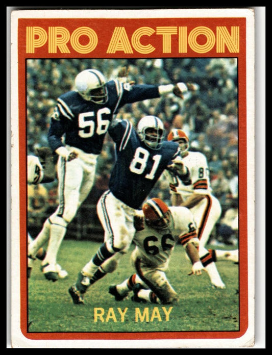 1972 Topps #262 Ray May