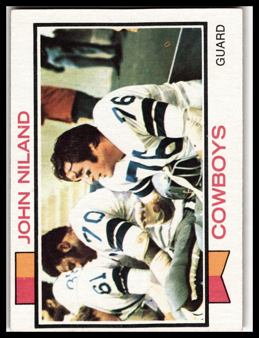 1973 Topps #10 John Niland Excellent