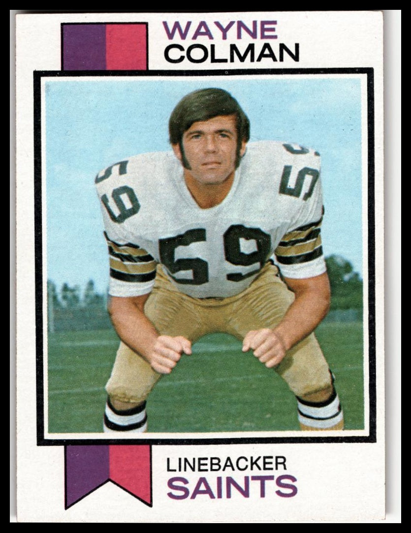 1973 Topps #23 Wayne Colman Excellent