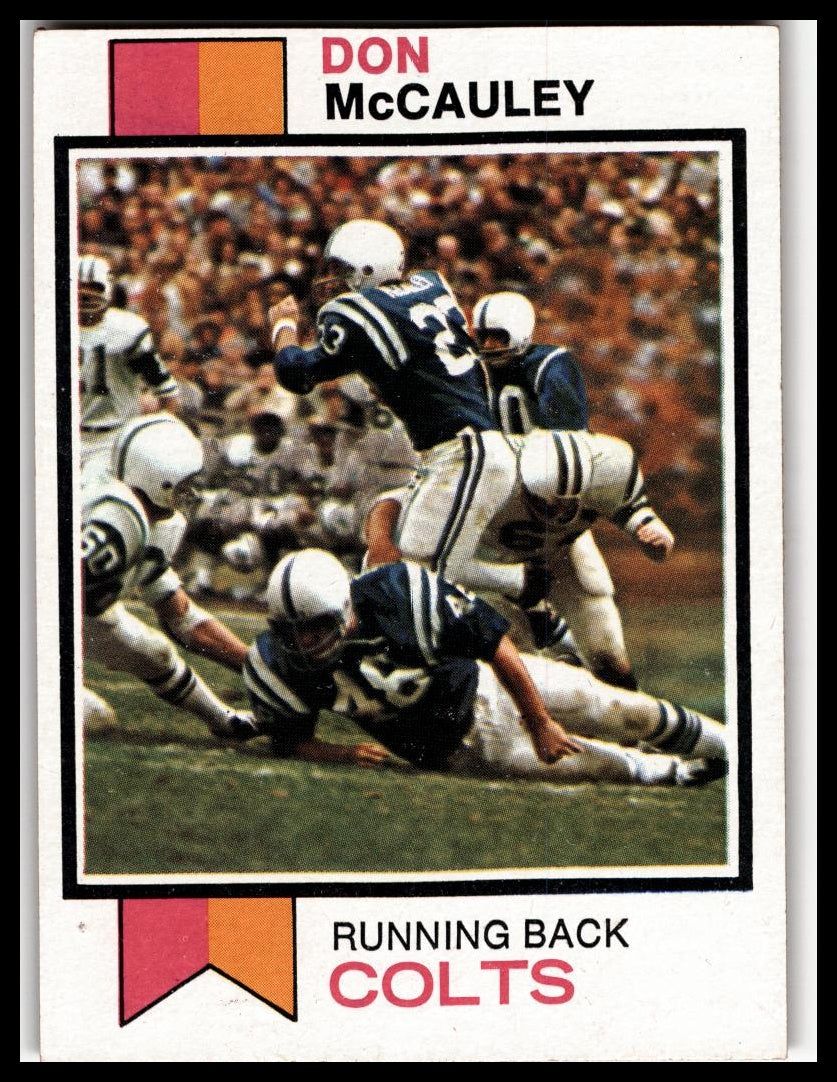1973 Topps #81 Don McCauley Excellent