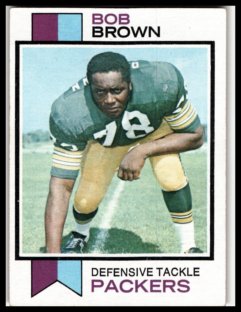 1973 Topps #82 Bob Brown Excellent