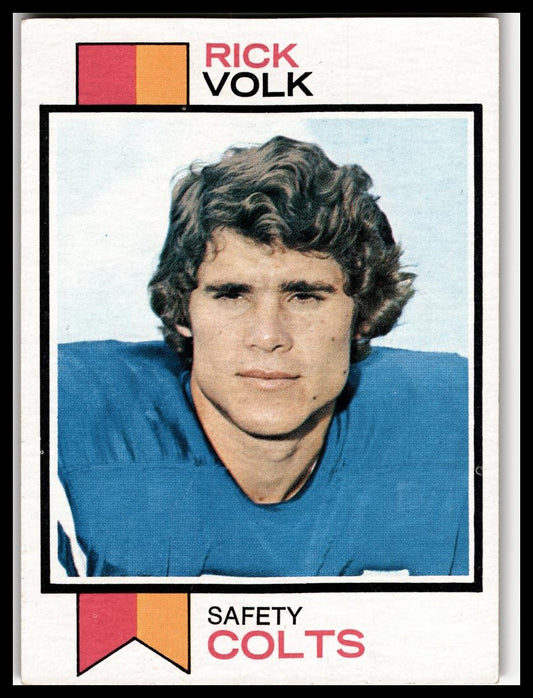 1973 Topps #105 Rick Volk Excellent