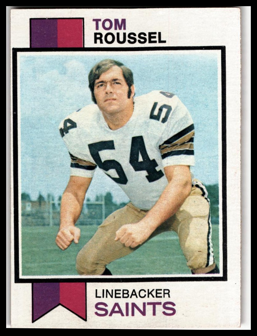 1973 Topps #102 Tom Roussel Excellent