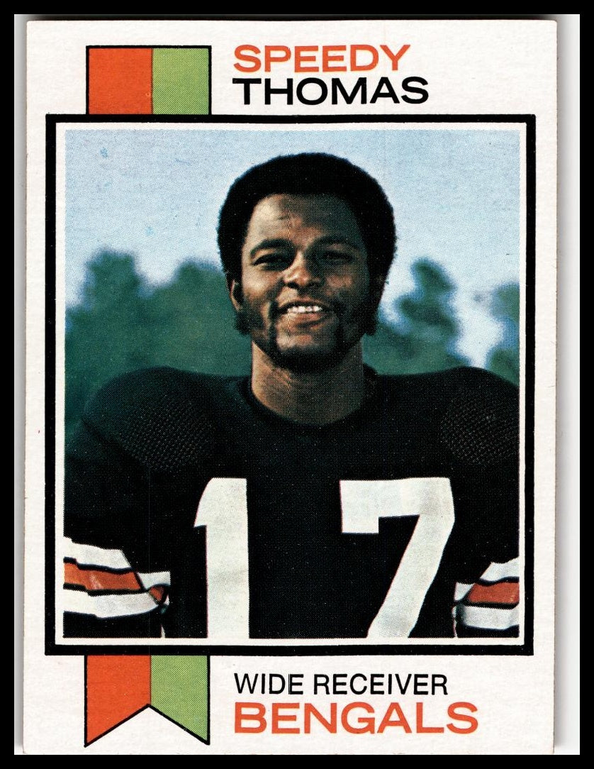1973 Topps #113 Speedy Thomas Excellent