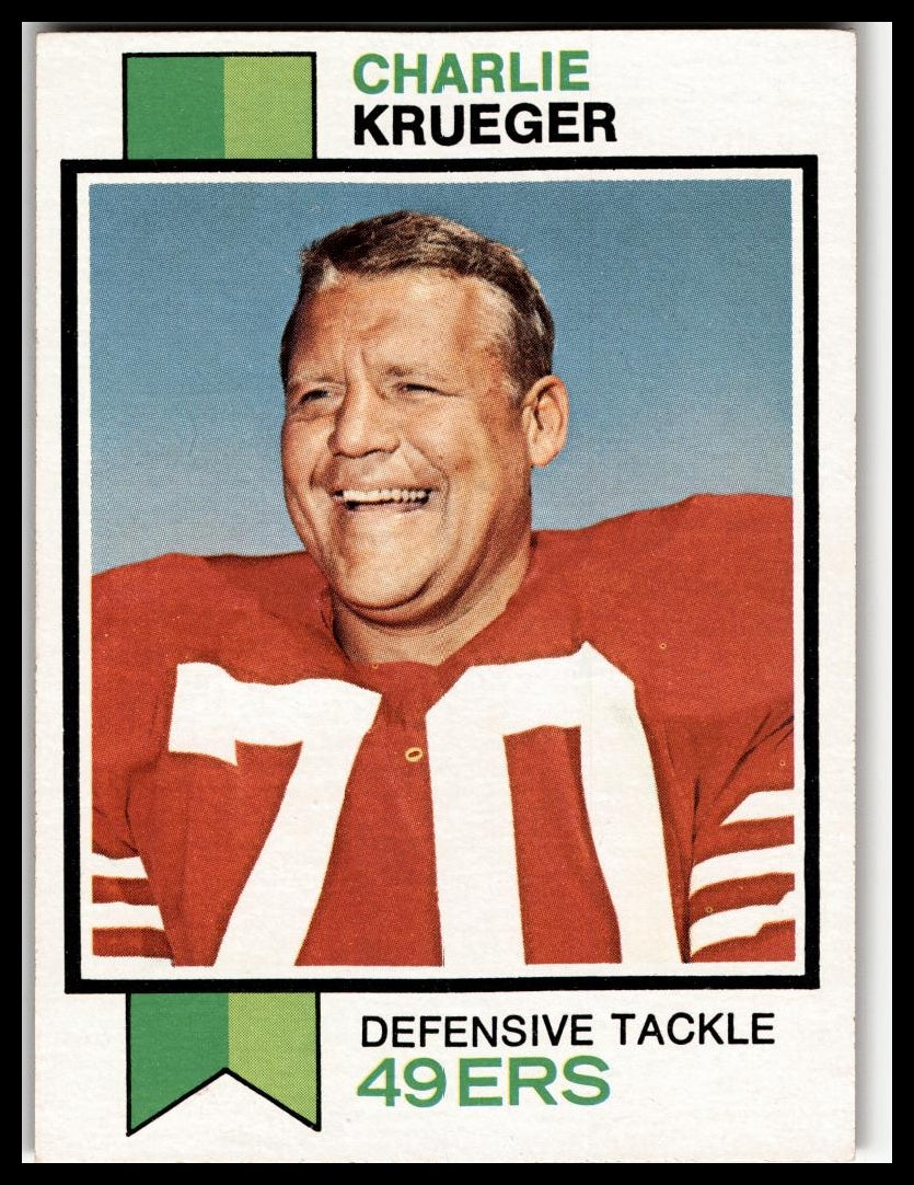 1973 Topps #157 Charlie Krueger Excellent