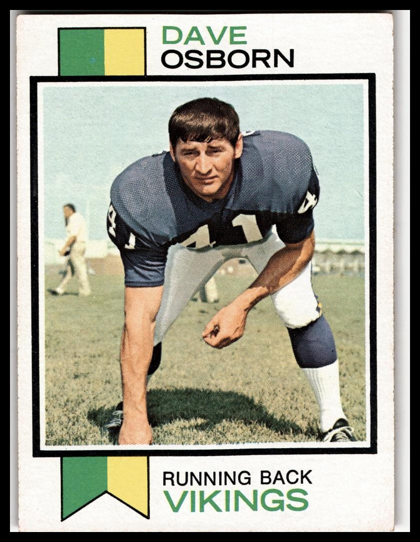 1973 Topps #176 Dave Osborn Excellent