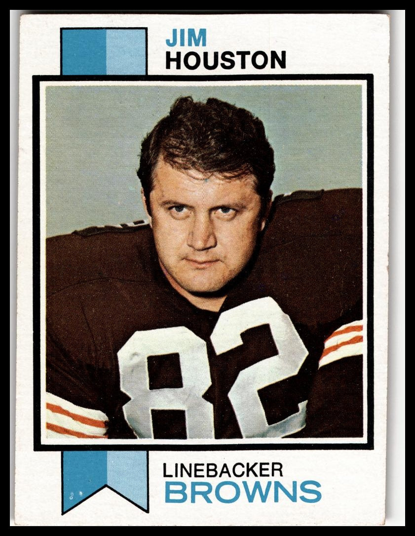 1973 Topps #163 Jim Houston Excellent