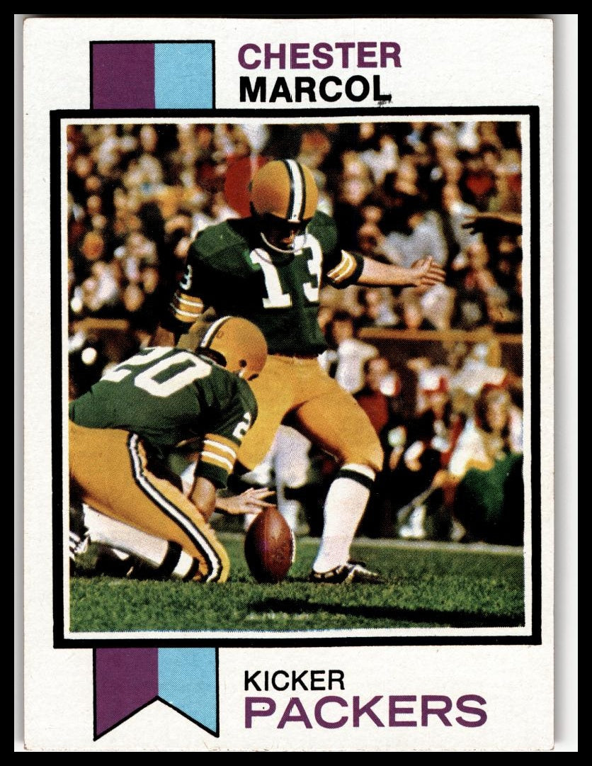 1973 Topps #180 Chester Marcol Excellent
