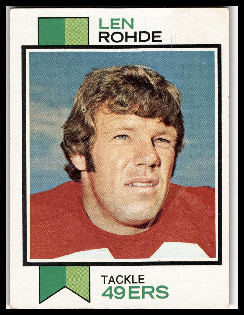 1973 Topps #181 Len Rohde Excellent