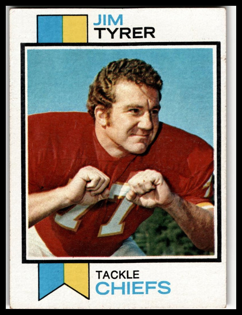 1973 Topps #233 Jim Tyrer Excellent